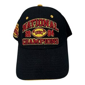 USC Trojans National Champions 2004 Zephyr Hat‎ Cap Football Black